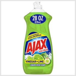 Ajax Liquid Dish Soap, Vinegar + Lime