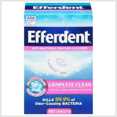Efferdent Denture & Retainer Cleanser Tablets, Complete Clean