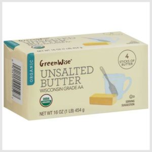 GreenWise Organic Unsalted Butter