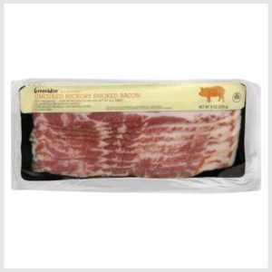 GreenWise Bacon, Hickory Smoked, Uncured