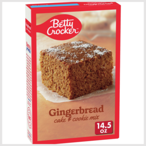 Betty Crocker Gingerbread Cake and Cookie Mix