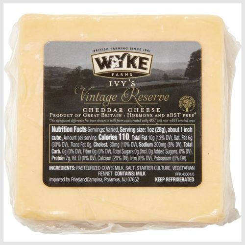 Wyke Farms Ivy's Vintage Reserve, Cheddar Cheese