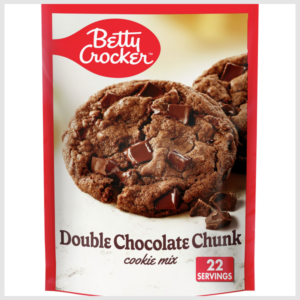 Betty Crocker Double Chocolate Chunk Cookie Mix