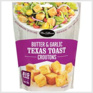 Mrs. Cubbison's Croutons, Texas Toast, Butter & Garlic