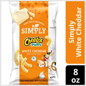 CHEETOS White Cheddar Puffs Cheese Flavored Snacks