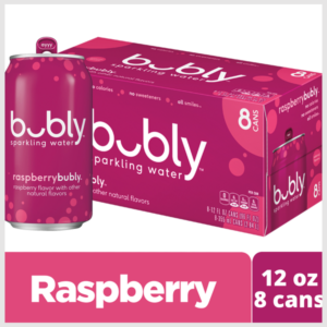 bubly Sparkling Water Raspberry