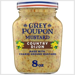 GREY POUPON Country Dijon Coarse Ground Mustard