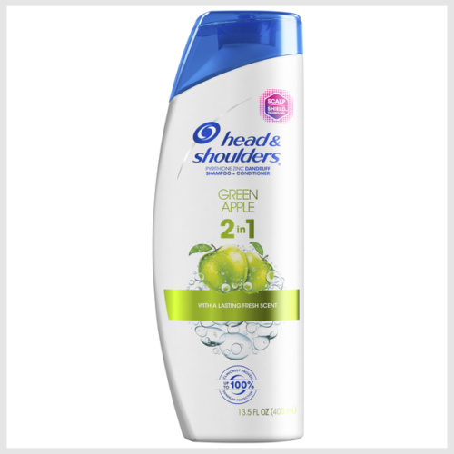 Head & Shoulders Green Apple Anti-Dandruff 2-in-1 Shampoo + Conditioner