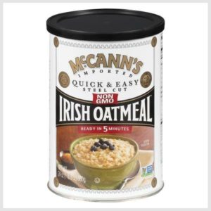 McCanns Original Quick & Easy Steel Cut Irish Oatmeal, Instant Oatmeal, Kosher