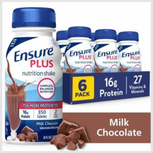Ensure Plus Nutrition Shake Milk Chocolate Ready-to-Drink Bottles