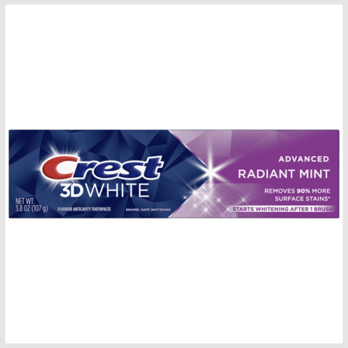 Crest 3D White Advanced Radiant Mint, Toothpaste