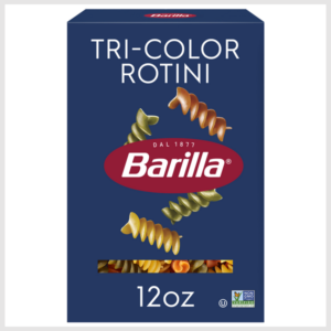 Barilla Classic Blue Box Pasta Tri-Color Rotini