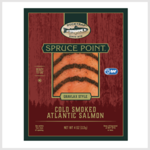 Ducktrap River of Maine Spruce Point Cold Smoked Atlantic Salmon, Gravlax