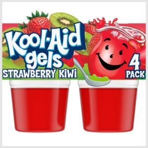 Kool-Aid Gels Strawberry Kiwi Refrigerated Gelatin