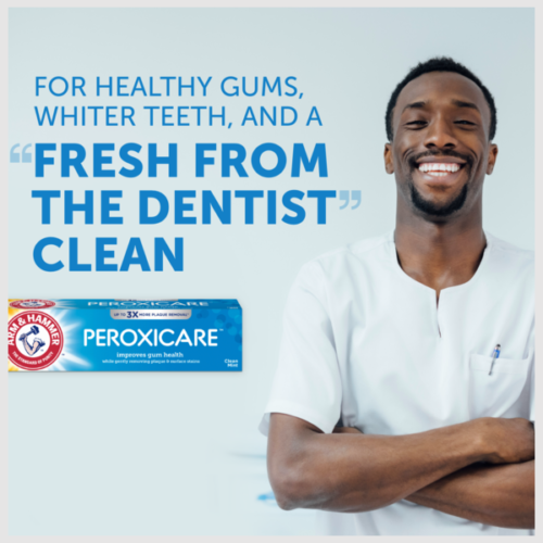 Arm & Hammer Peroxicare Toothpaste – Clean Mint- Fluoride Toothpaste