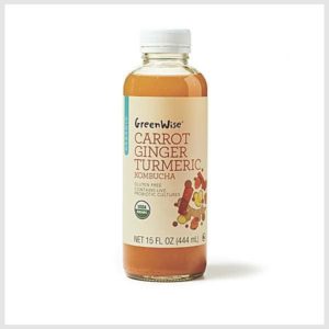 GreenWise Kombucha, Organic, Carrot Ginger Turmeric