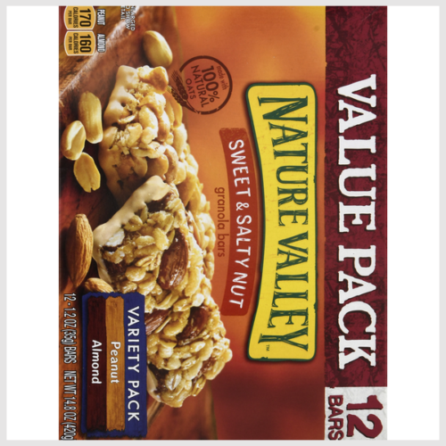 Nature Valley Whole Grain Variety Pack Sweet and Salty Nut Chewy Granola Bars Snacks