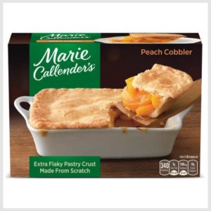 Marie Callender's Peach Cobbler Frozen Dessert