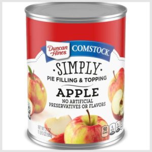 Duncan Hines Comstock Comstock Apple Pie Filling and Topping