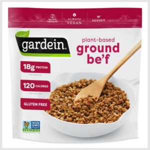 Gardein Vegan Frozen Gluten-Free Plant-Based Ground Be'f Crumbles