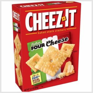 Cheez-It Cheese Crackers, Baked Snack Crackers, Italian Four