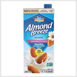 Almond Breeze Unsweetened Vanilla Shelf-Stable Almondmilk