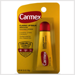 Carmex Medicated Lip Balm Tube, Lip Moisturizer for Dry, Chapped Lips