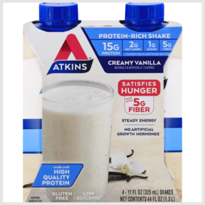 Atkins Protein-Rich Shake, Creamy Vanilla