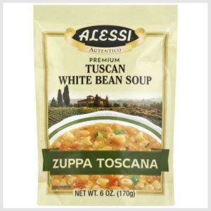 Alessi White Bean Soup, Premium, Tuscan, Zuppa Toscana