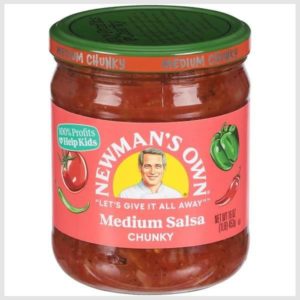 Newman's Own Salsa, Medium, Chunky