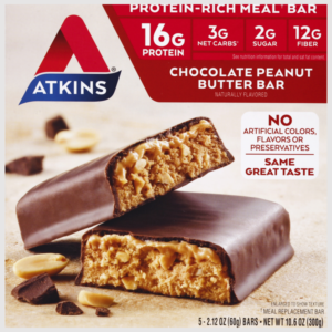 Atkins Meal Bar, Chocolate Peanut Butter Bar