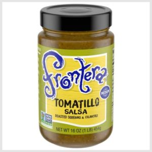 Frontera Gourmet Mexican Medium Tomatillo Salsa
