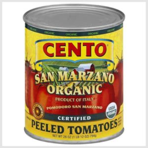 Cento Tomatoes, Organic, San Marzano, Whole Peeled