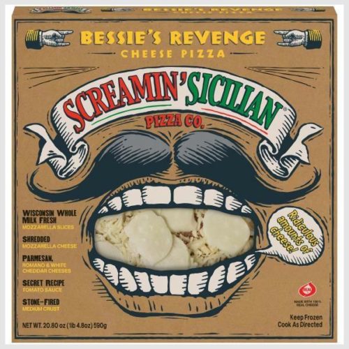Screamin' Sicilian Pizza, Cheese, Bessie's Revenge