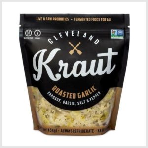 Cleveland Kitchen Kraut Roasted Garlic Probiotic Sauerkraut