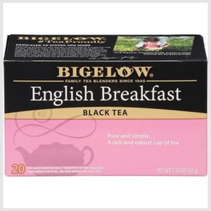 Bigelow Black Tea, English Breakfast, Tea Bags