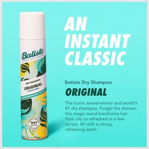 Batiste Dry Shampoo, Original, Classic Fresh