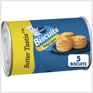 Pillsbury Flaky Layers Biscuits Butter Tastin' Canned Biscuits