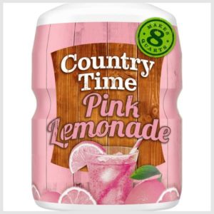 Country Time Pink Lemonade Naturally Flavored Powdered Drink Mix