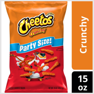 Cheetos Party Size Cheese Flavored Snacks