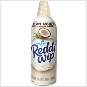 Reddi-wip Non Dairy Vegan Whipped Topping Made with Coconut Milk