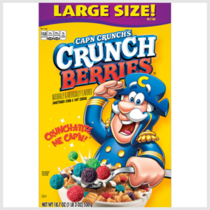 Cap'N Crunch Berry Cereal