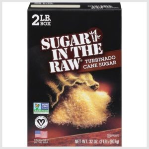 Sugar In The Raw Cane Sugar, Turbinado
