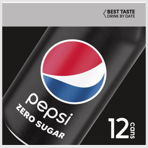 Pepsi Zero Sugar Cola, 12 pack