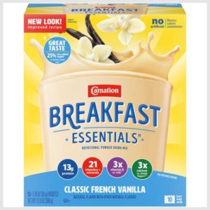 Carnation Breakfast Essentials Classic French Vanilla