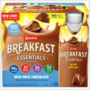Carnation Breakfast Essentials Rich Milk Chocolate