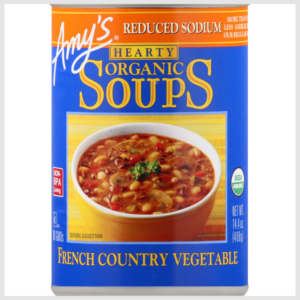 Amy's Kitchen Hearty French Country Vegetable Soup Reduced Sodium