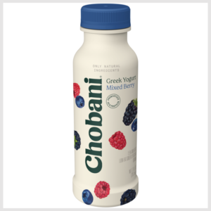 Chobani Yogurt Drink, Greek, Low-Fat, Mixed Berry