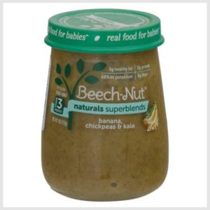 Beech-Nut Naturals Superblends Banana, Chickpea & Kale