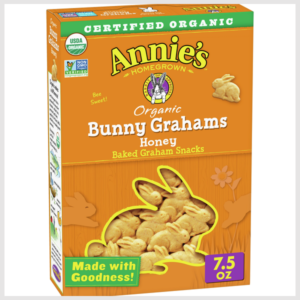 Annie's Organic Bunny Graham Baked Snacks, Honey